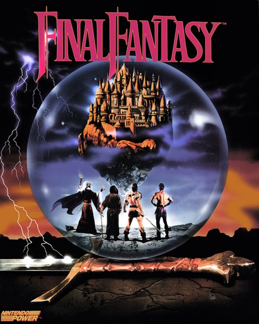Poster originale del primo Final Fantasy.